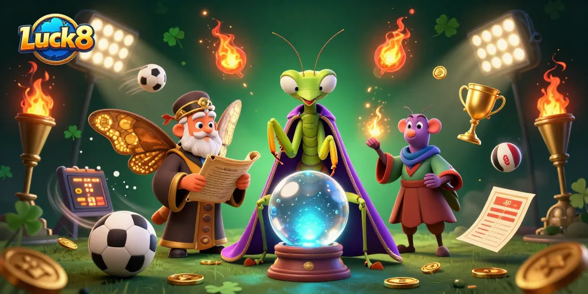 Experience sports betting excitement at Luck8 with engaging characters and dynamic gaming elements.