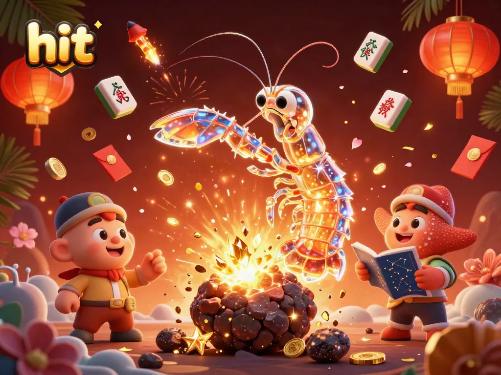 Engage in thrilling casino action with hit-themed mythical characters in a vivid 3D illustration.