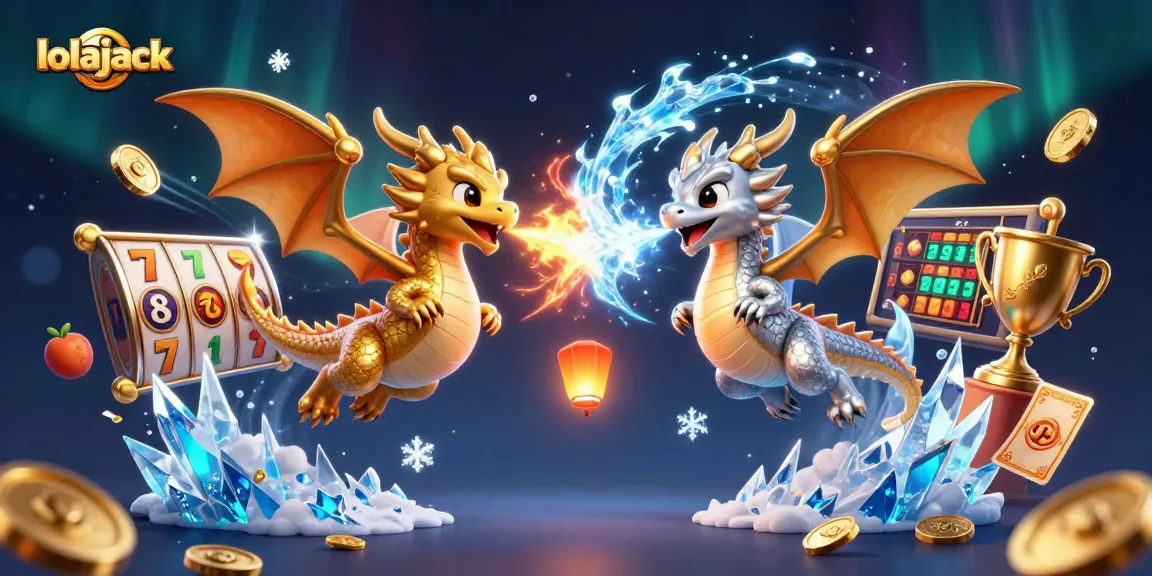 Experience excitement at Lolajack with dynamic dragon action and thrilling slot games.
