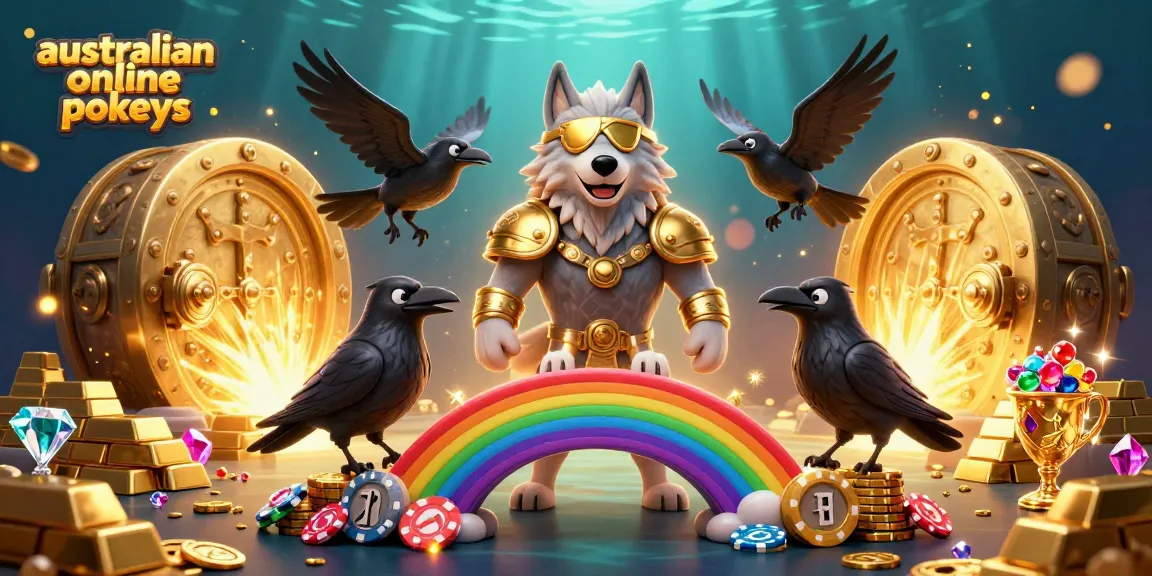 Play australian online pokies amidst riches and mythical heroes in stunning detail